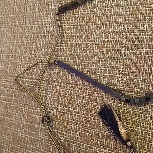New Boho Hematite Necklace - Picture 3 of 5